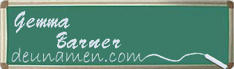 Gemma Barner Visitenkarte